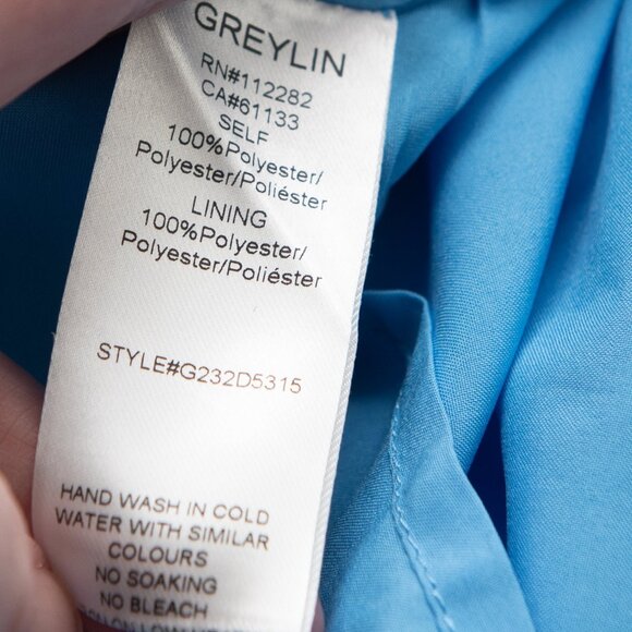 Greylin Silvan Cami Dress Floral Sleeveless Mini Blue Pink Size Large New - Picture 5 of 6